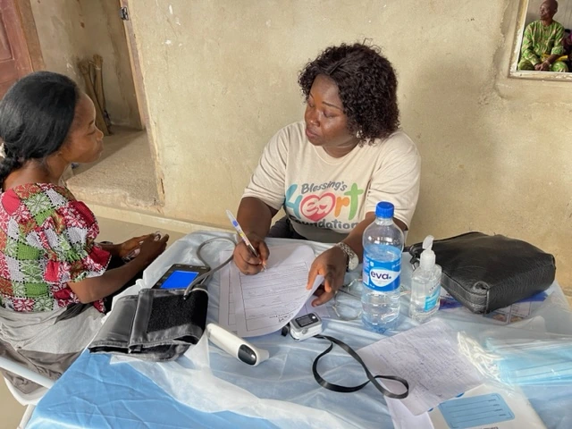 Medical mission patient screening