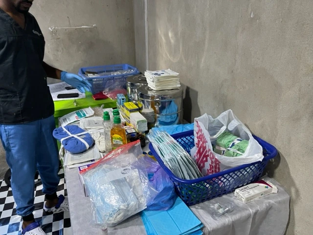 Medical mission operating theatre